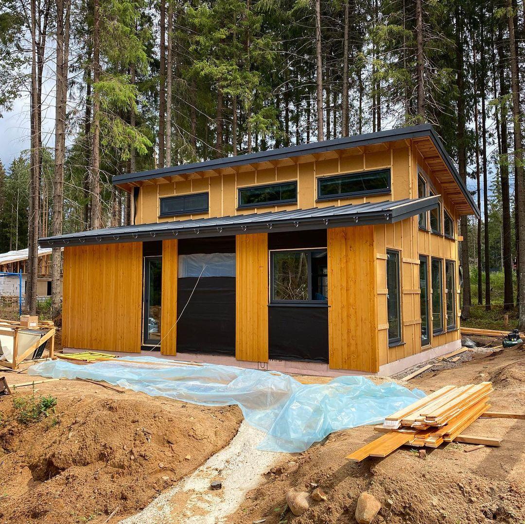 Global Yapı 55 m2 Ahşap Ev